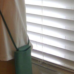 Cross Body Leather Slip Pocket Wallet NWOT